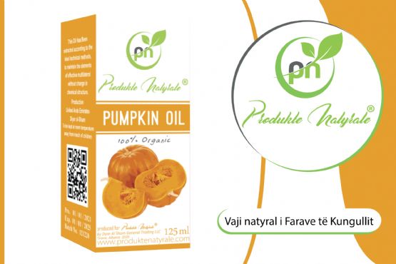 Vaji Natyral i Farave Te Kungullit 125 Ml, Vaj Per Mjekimin E Prostates, Vaj Per Infeksionet E Prostates, Vaj Per Parazit Ne Bark,  Vaj Kungulli Per Krimba, Vaj Kungulli Per Reumatizem, Vaj Kungulli Per Ulceren E Stomakut, Vaj PN Organik